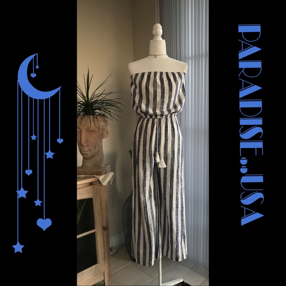 Linen Jumper by Paradise USA Sz M